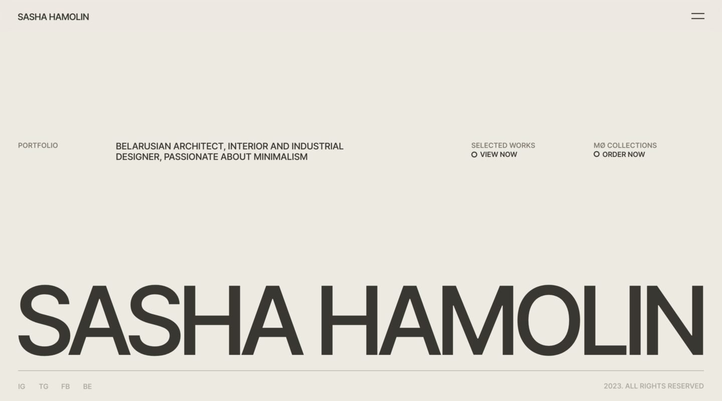 Sasha Hamolin on Minimal Gallery