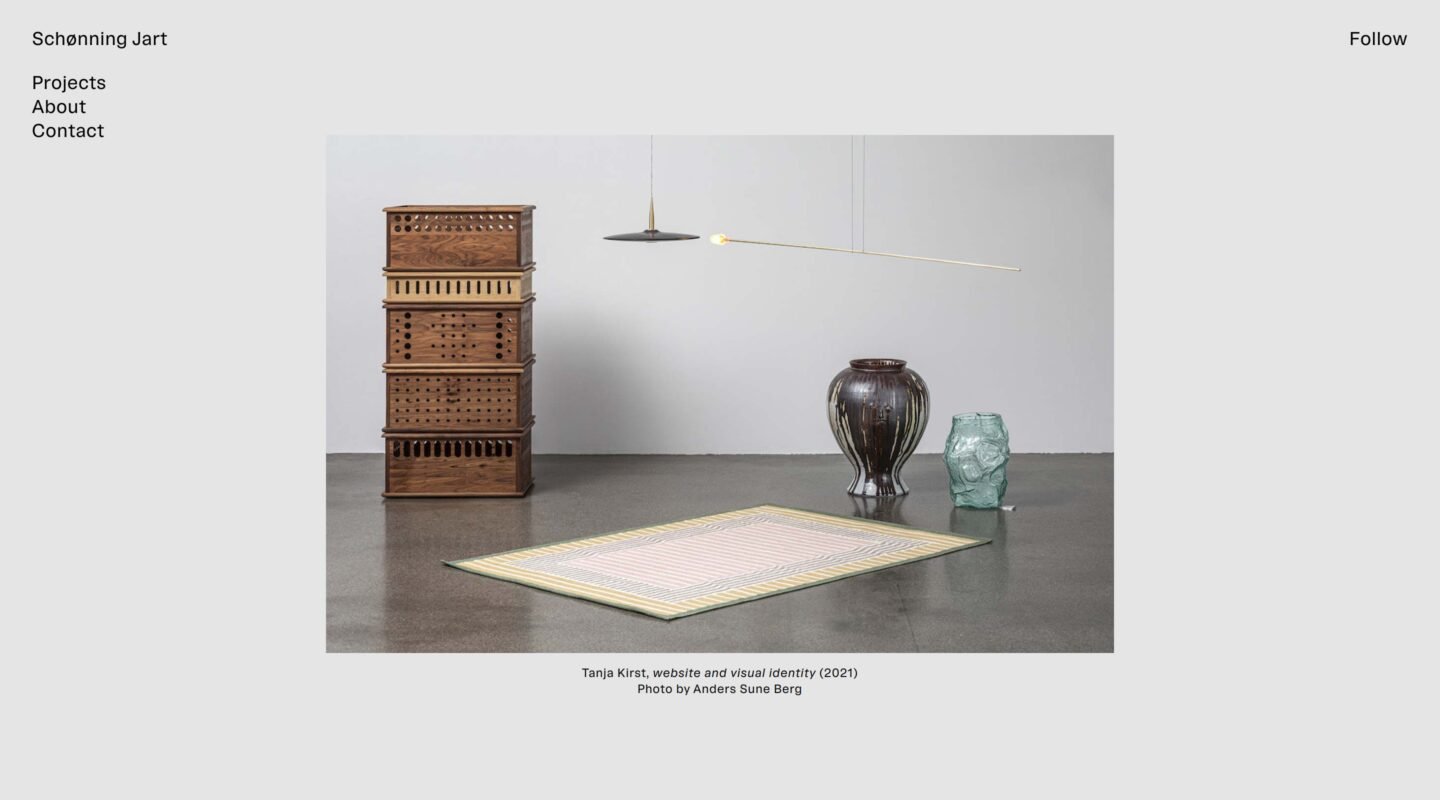 Schønning Jart on Minimal Gallery