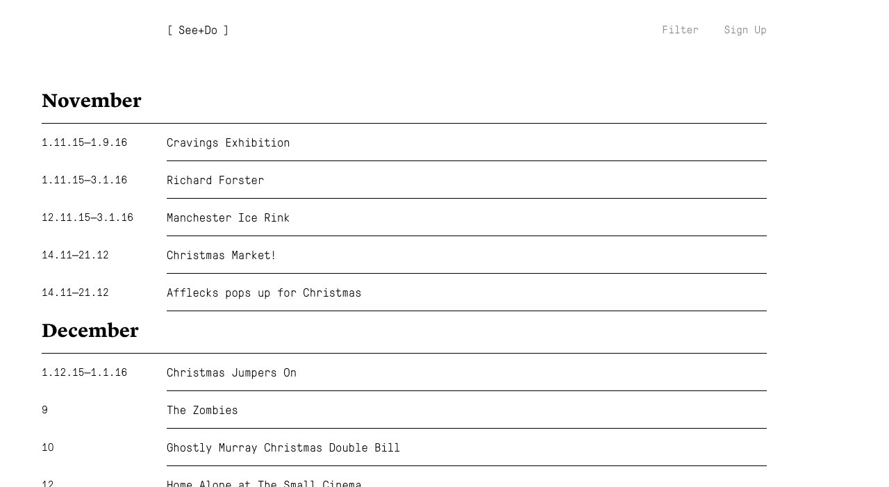 See and Do on Minimal Gallery