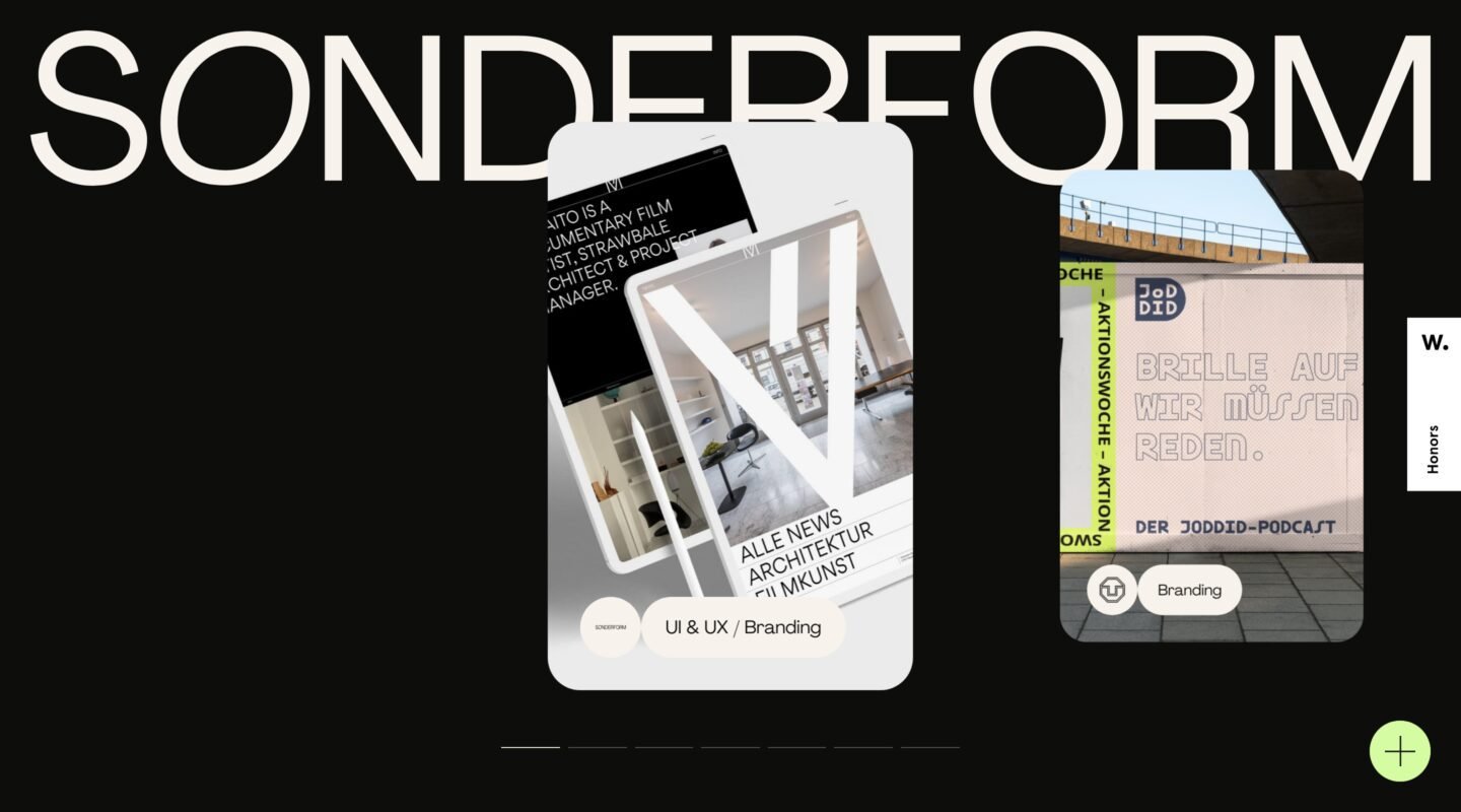 Sonderform on Minimal Gallery
