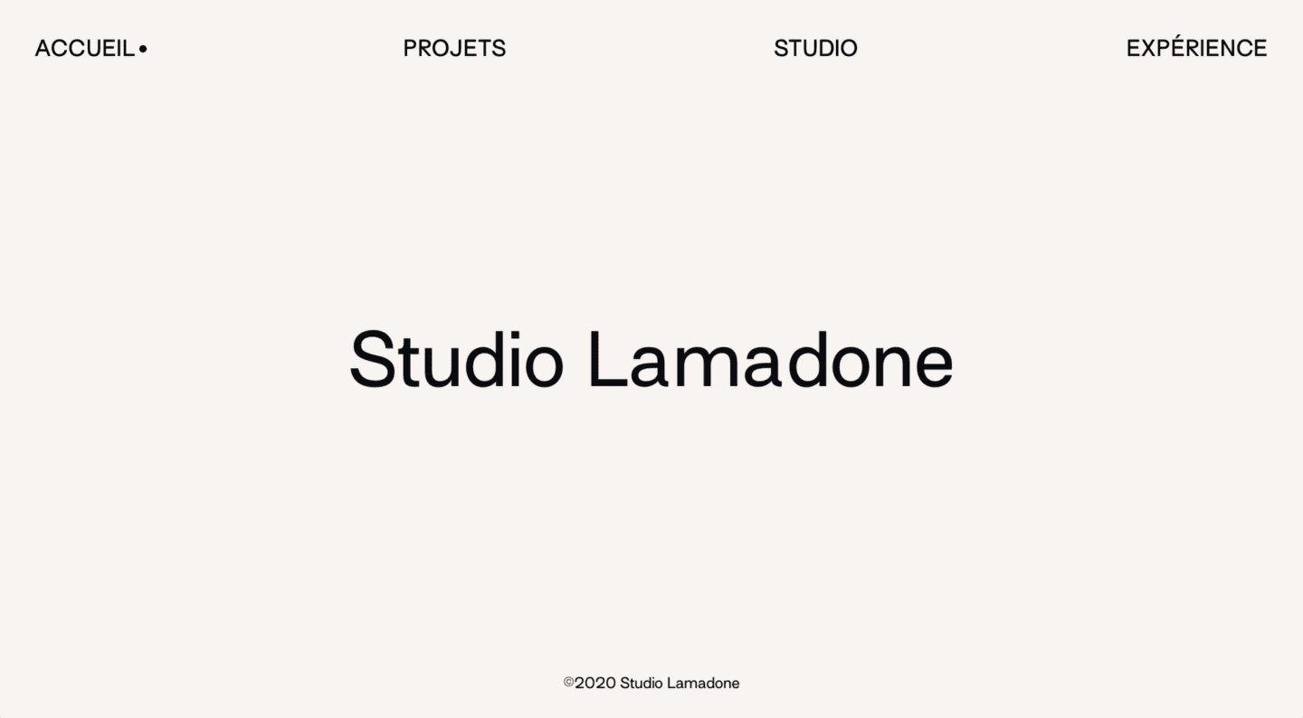 Studio Lamadone on Minimal Gallery