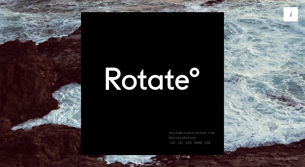 Studio Rotate on Minimal Gallery