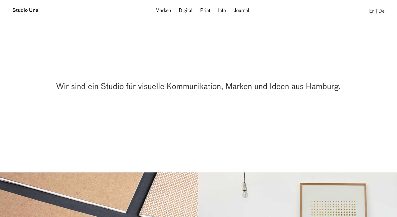 Studio Una on Minimal Gallery