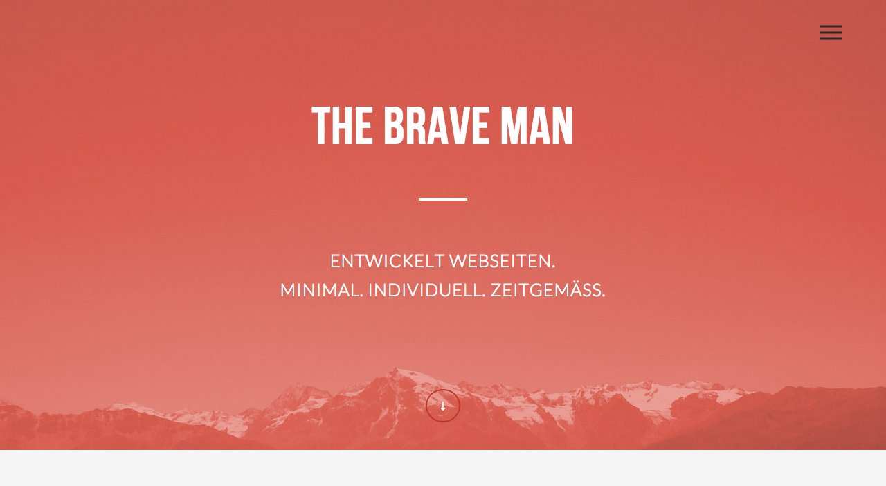 The Brave Man on Minimal Gallery