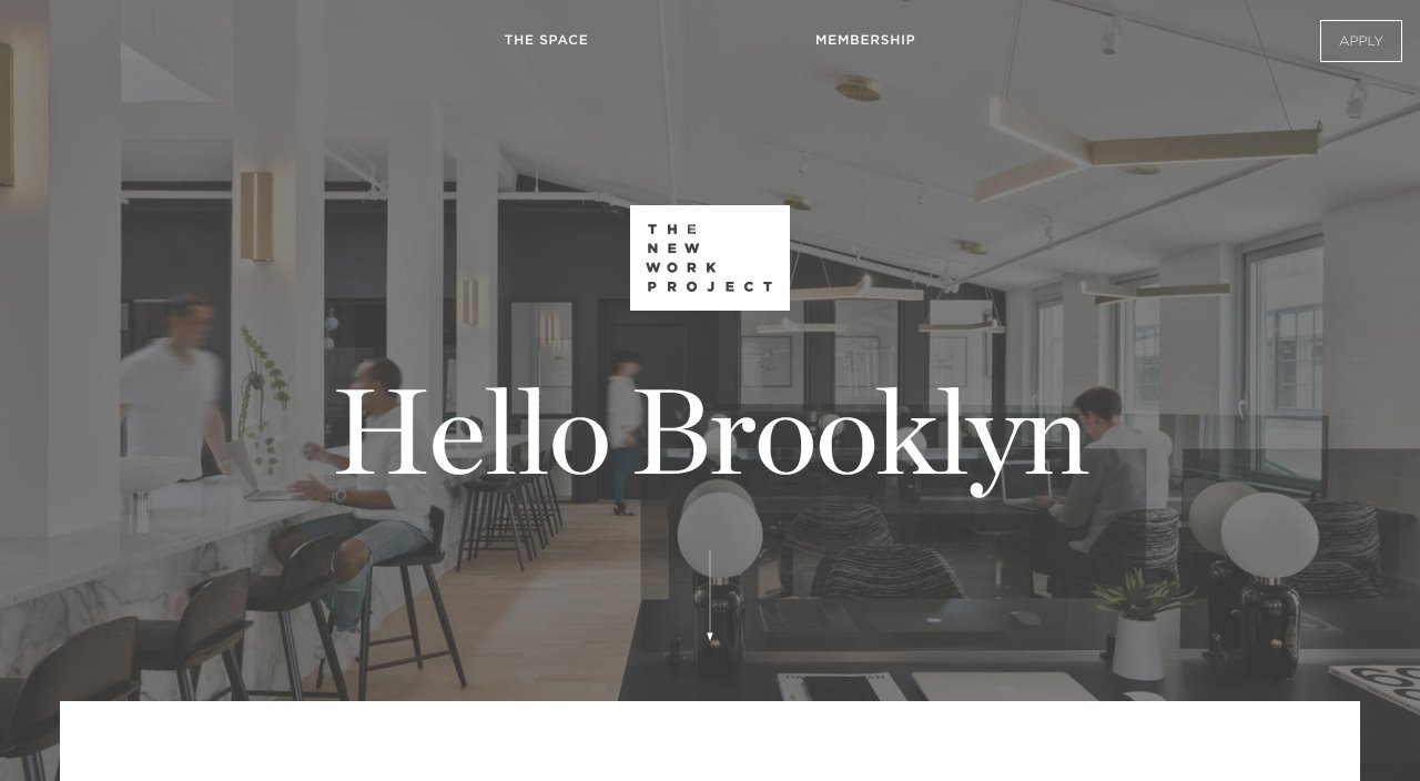 The New Work Project on Minimal Gallery