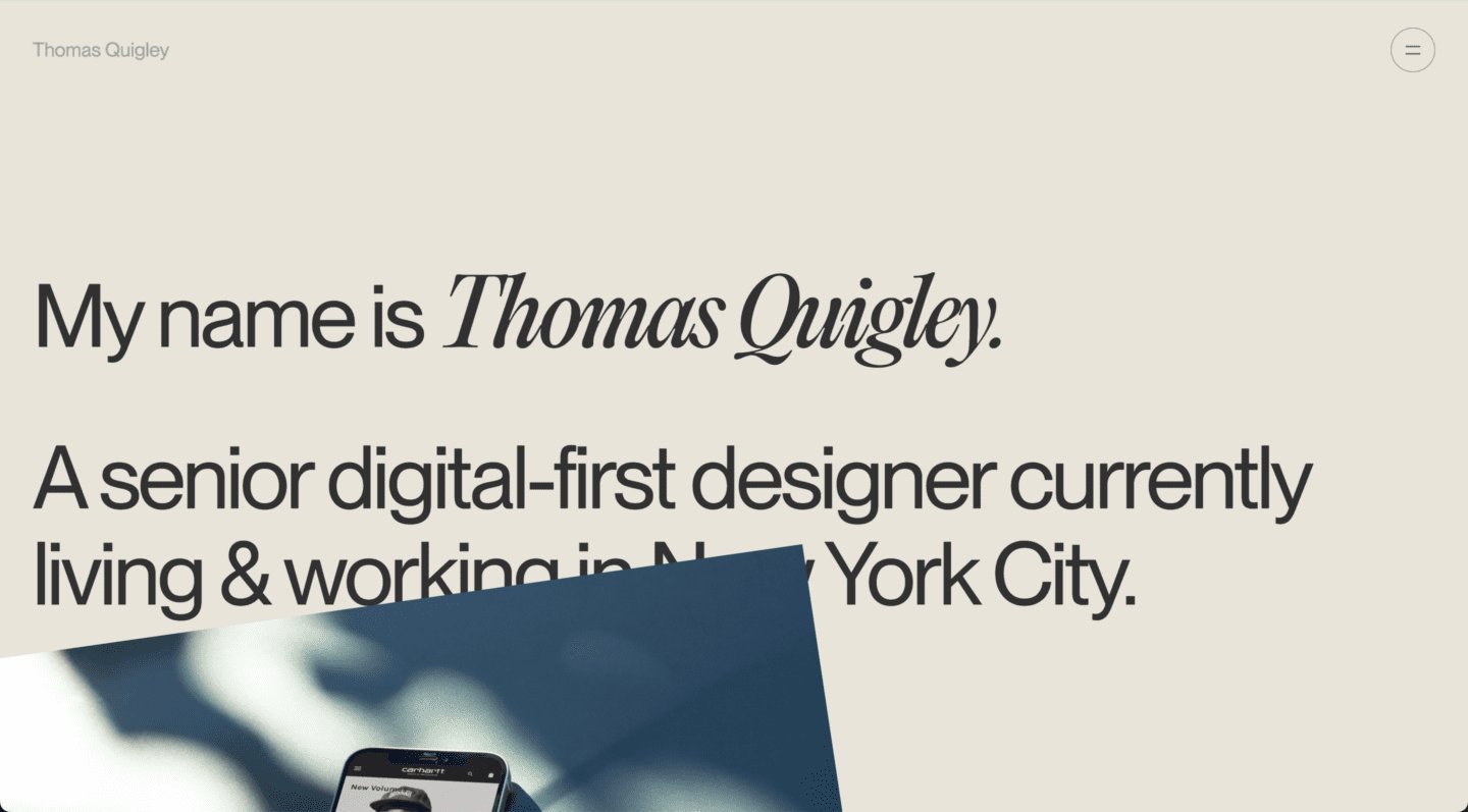 Thomas Quigley on Minimal Gallery