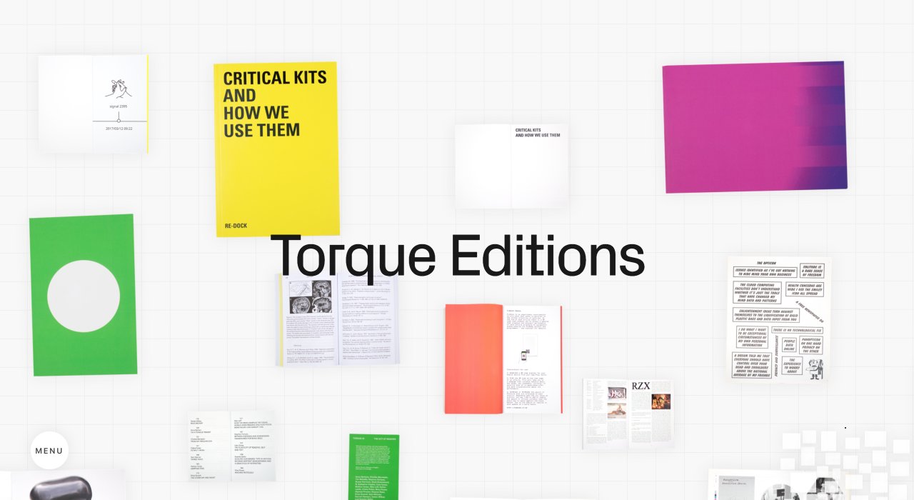 Torque Editions on Minimal Gallery