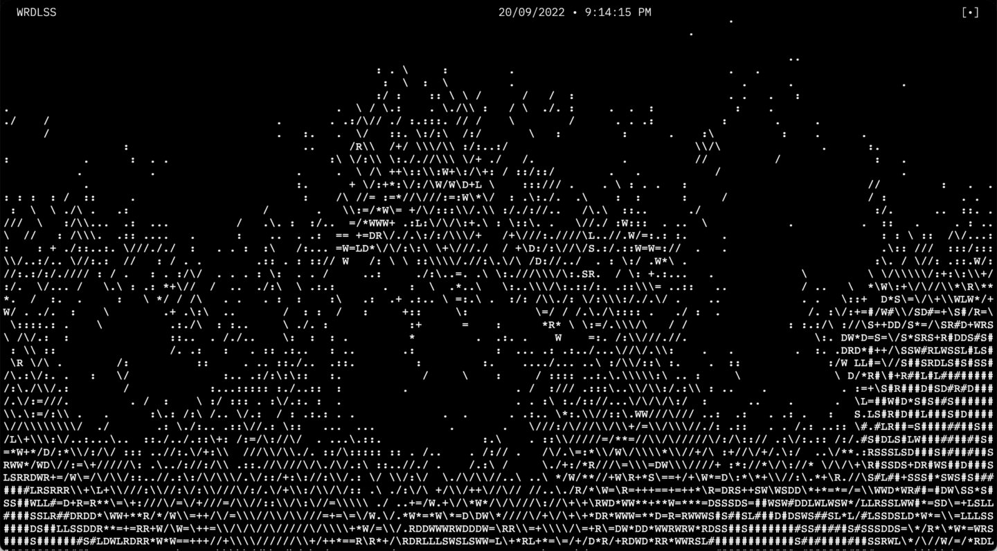 WRDLSS on Minimal Gallery