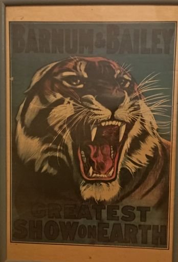 1916 Barnum and Bailey Circus Poster