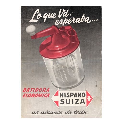 1930s Spanish Blender Advertisement