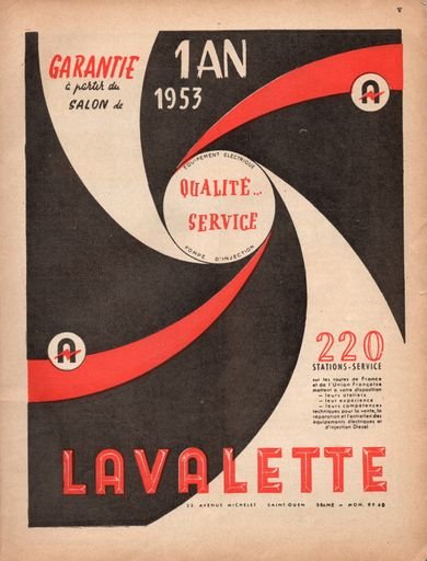 1950s Lavalette Advertisement 