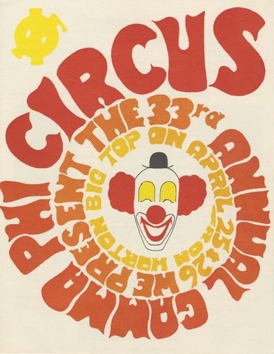1969 Gamma Phi Circus program (33rd annual)
