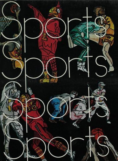 1971 Bomb Yearbook Cover, Book 4: Sports