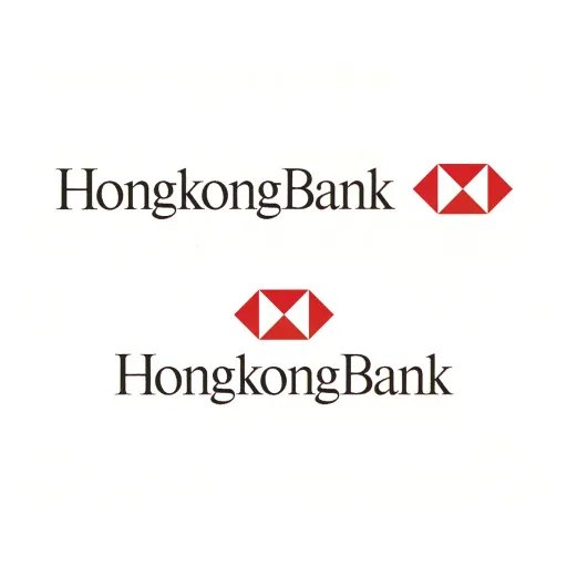 1980s rebranding of HSBC (The Hongkong and Shanghai Banking Corporation)