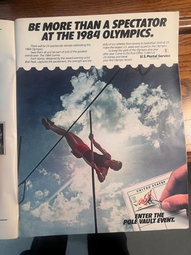 1984 Olympics - USPS Advertisement