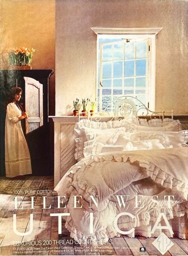 1987 Eileen West Utica advertisement