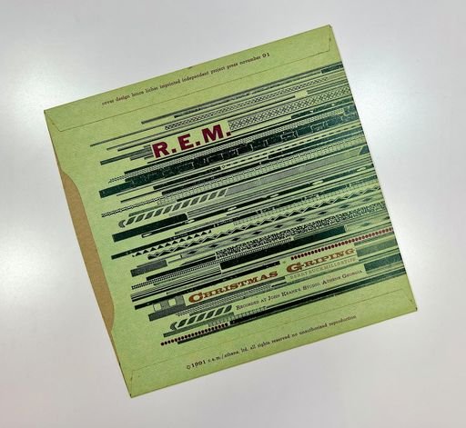 1991 R.E.M. Fan Club Holiday Gift Pack Single Album Sleeve