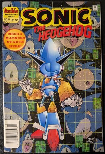 1996 Archie Sonic the Hedgehog issue 39