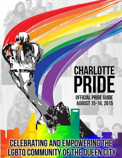 2015 Charlotte Pride Guide Cover