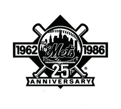 25th Anniversary Logo for the New York Mets