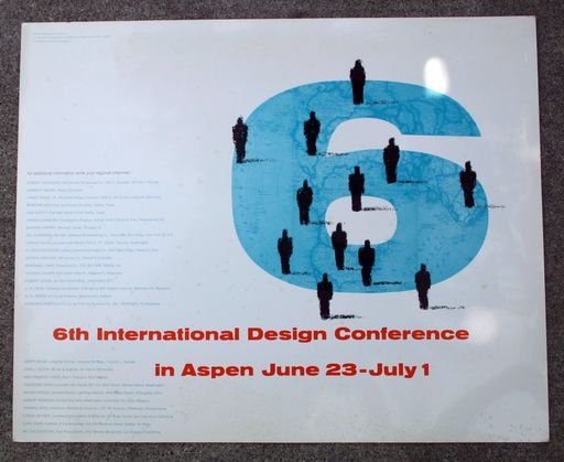 6th International Design Conference in Aspen poster
