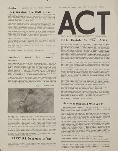 ACT, vol. 2, no.1