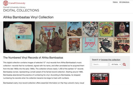 Afrika Bambaataa Vinyl Collection
