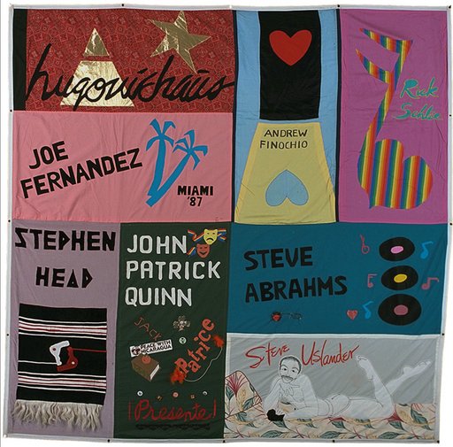 AIDS Memorial Quilt (Section)