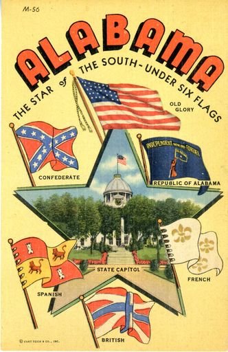 Alabama, The Star Of The South -Under Six Flags