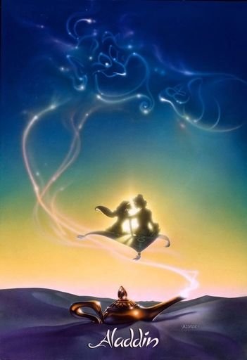 Aladdin Production Poster