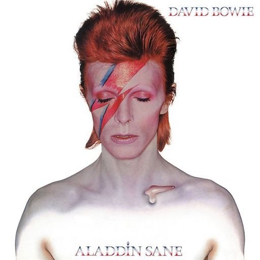 [Album Cover] Aladdin Sane - David Bowie (1973)