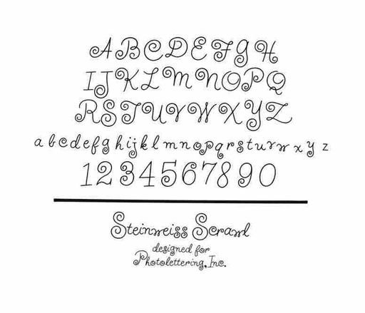 Alex Steinweiss: The Steinweiss Scrawl