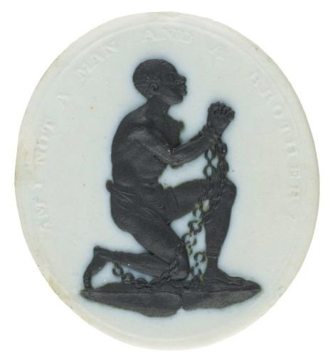 Am I a Not Man and a Brother medallion