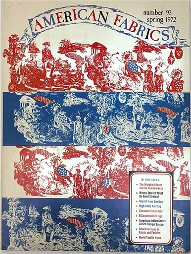 American Fabrics Spring 1972 Issue 93 