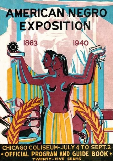 American Negro Exposition in Chicago poster