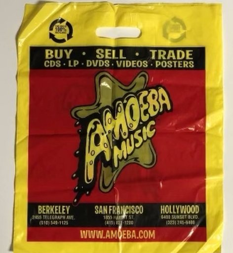 Amoeba Music bag