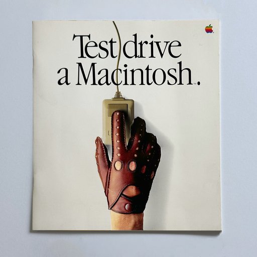 Macintosh Test Drive Brochure Cover