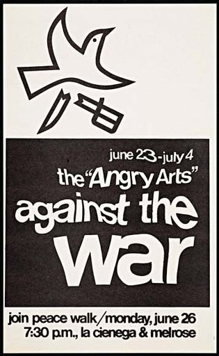 “Angry Arts” Against the War Peace Walk