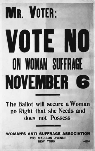 Anti-Suffragist : Vote NO