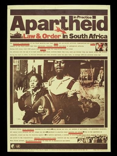 “Apartheid in Practice: Law and Order”