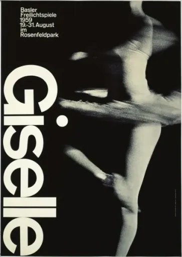Armin Hofmann's Giselle Poster