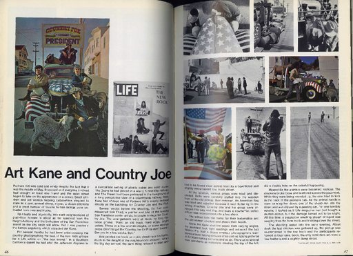 “Art Kane and Country Joe”