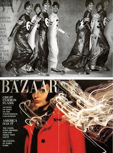 Bazaar, Ms. and Rolling Stone magazines designed by Bea Feitler (and Ruth Ansel)