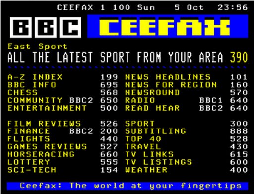 BBC Ceefax