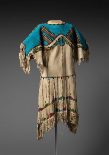 Beadwork on Dress