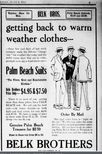 Belk Bros. Co Charlotte NC