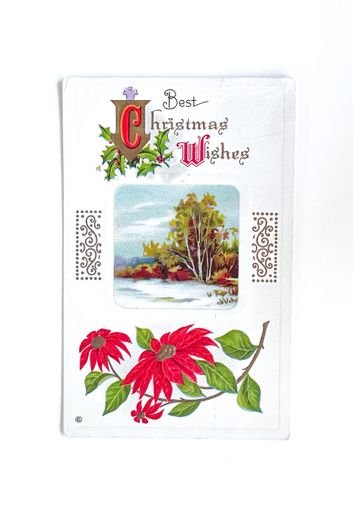 Best Christmas Wishes Post Card