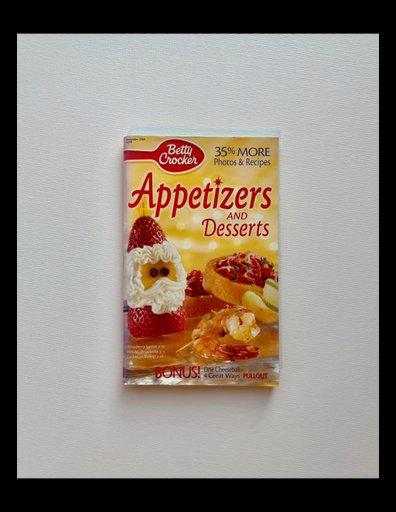 Betty Crocker's “Appetizers and Desserts” Booklet