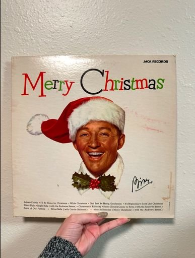 Bing Crosby's 1973 Merry Christmas Vinyl Album
