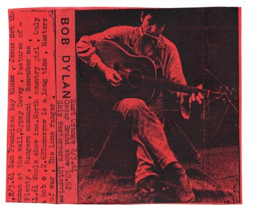 Bob Dylan Bootleg Cassette Tape